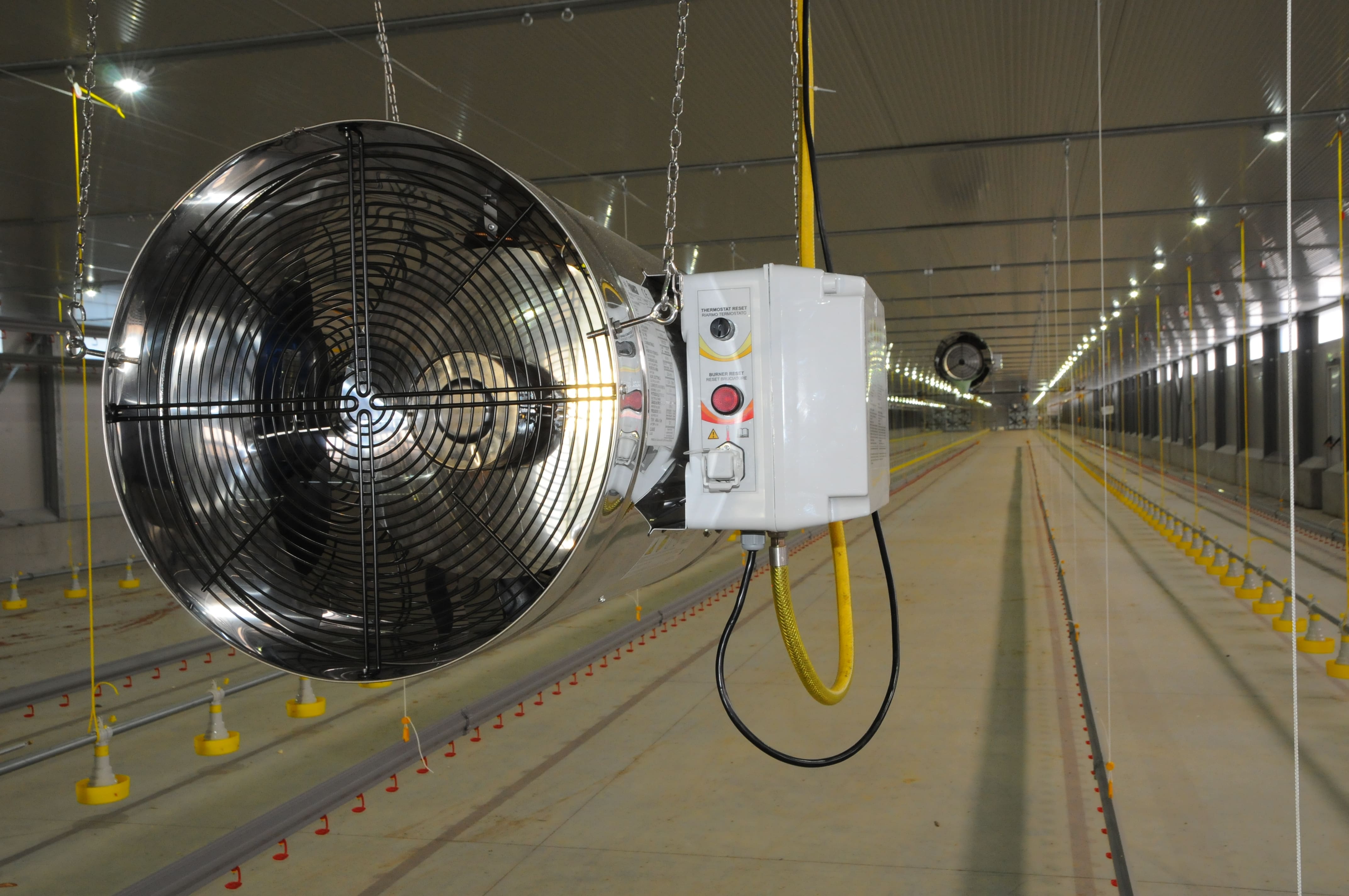 direct fired poultry heater gas fired