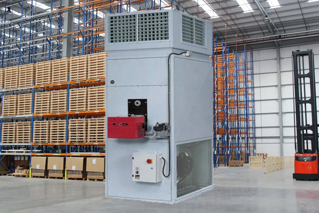 industrial warm air heating; industrial warm air heating systems; industrial gas warm air heaters