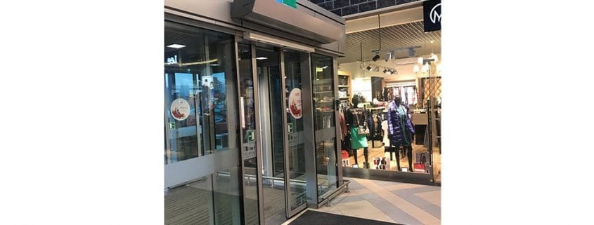 commercial over door heaters from Flexiheat UK; commercial air curtain heaters; commercial air curtain; commercial overhead door heaters;