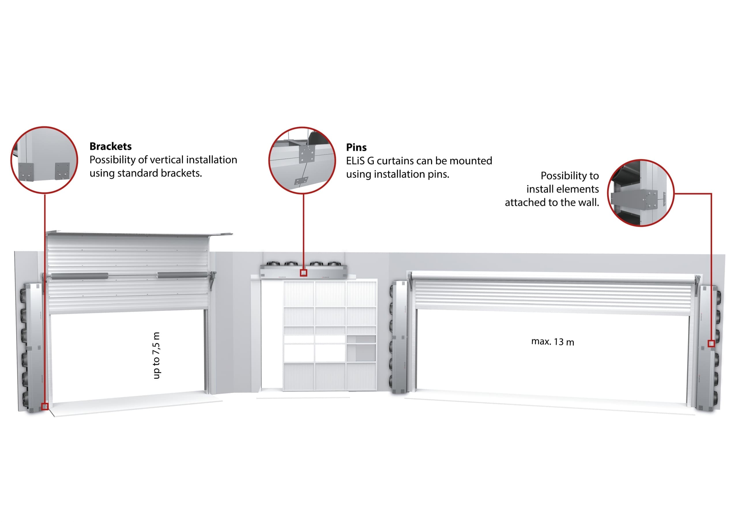 Vertical door air curtains; vertical air curtain; industrial air curtain; industrial air curtains uk;