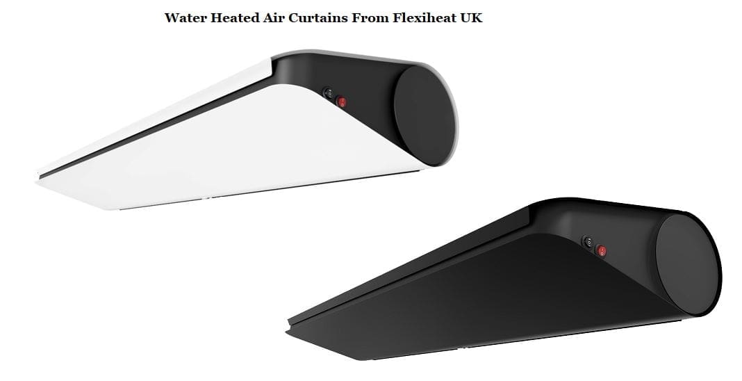 hydronic air curtain; hot water heated air curtains; lphw air curtain;