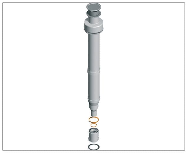 Vertical flue kit from Flexiheat UK;ex vat;worcester bosch;worcester greenstar 8000;ex vat;worcester bosch;ex vat;worcester bosch