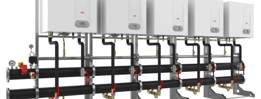 modular boilers commercial with high turn down ratio