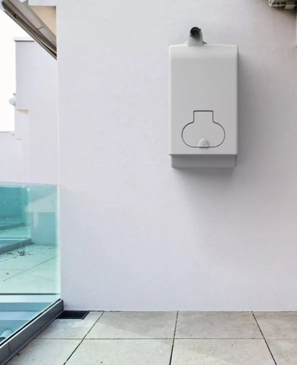 external gas pool boiler; external gas pool heater
