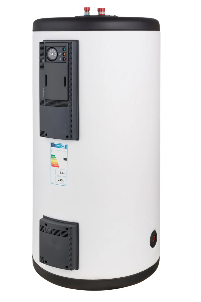 tank in tank hot water ; new boiler or thermal store on the ground floor no cold water tank required