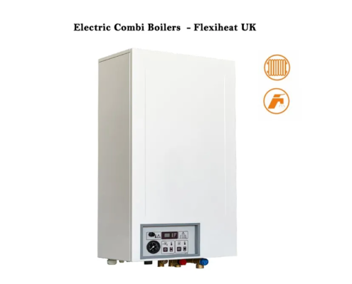 Electric combi boilers or combination boilers for central heating and hot water heating for properties without the need for a hot water cylinder