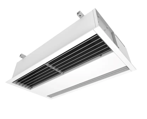 recessed air curtains; recessed air curtain heater; recessed mounted air curtain; recessed warm air curtain; ceiling recessed air curtains; recessed electric air curtain