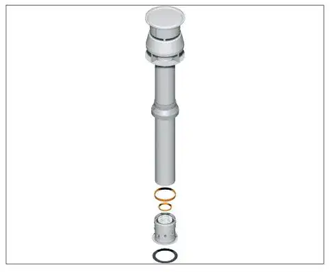 Vertical flue kit for SF14 domestic hot water units