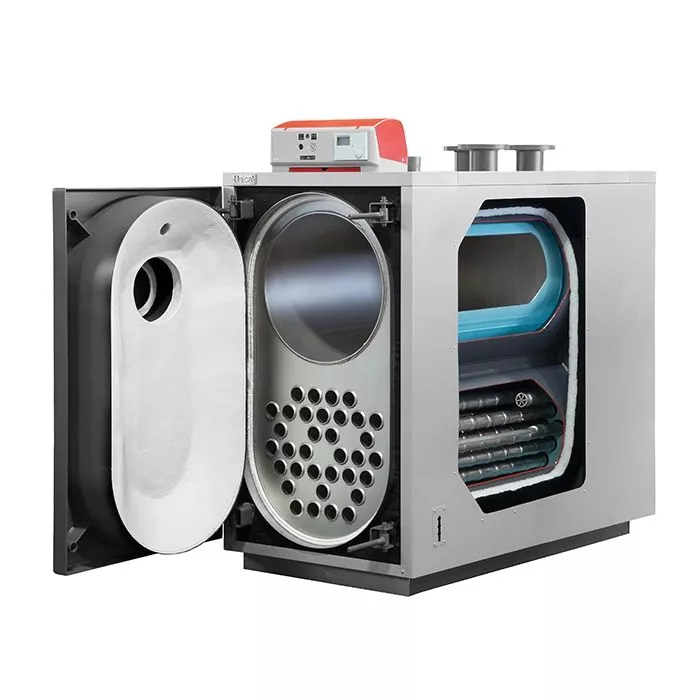 internal picture of a commercial boiler Flexiheat UK