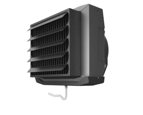 Heating and cooling units, that are used in a HVAC system, for climate control by heating and air conditioning of commercial and industrial buildings. The space heaters side is powered by energy efficiency geothermal, ground source or air to water heat pumps, and the cooling aspect is provided by chillers or reversible heat pumps. This results in an accurate temperature controlled heating and air conditioning system with a seasonal energy efficiency ratio.