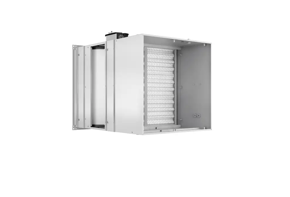 Mixing chamber for the LEO electric warm air unit heaters