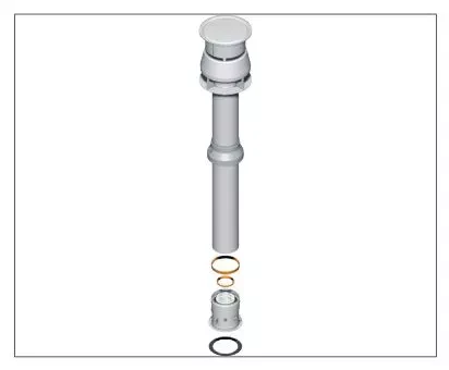 Vertical flue kit co-axial for our boilers Flexiheat UK