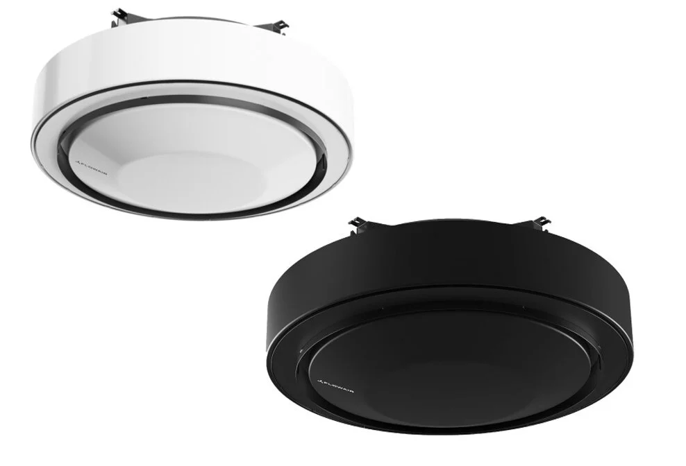 Commercial ceiling heaters or commercial ceiling mounted heaters which can also be installed as a suspended ceiling heater within the suspended ceiling units are also available in a heating and cooling option from Flexiheat UK