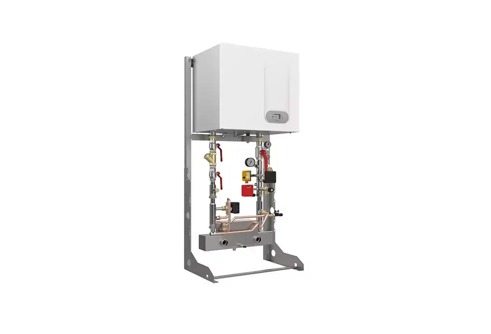 Commercial Combi Boiler or combination boilers which are condensing boilers that do heating and use a heat exchanger to produce domestic hot water on demand from Flexiheat UK