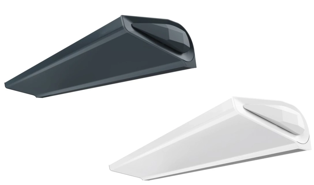 Airstream electric powered commercial air curtain range from Flexiheat UK