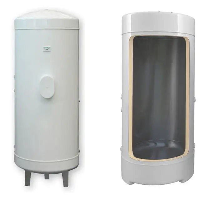 A picture of an electric commercial water heater or industrial electric water heaters which are used in commercial premises or industrial applications for hot water heating.
