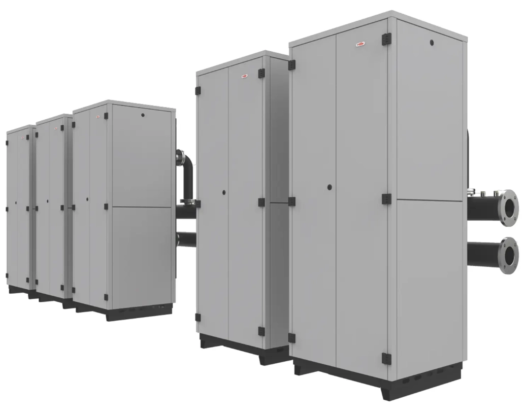 in line commercial heating boiler installation from Flexiheat UK