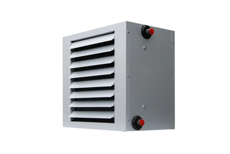Our steam unit heater models 0,1 and 2 have an Aluzinc finish casing cover on these steam space heaters, with the option of stainless steel if so required.