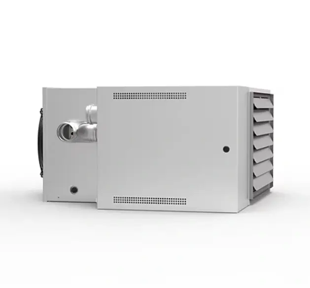 Condensing warm air heater or condensing heater from Flexiheat UK