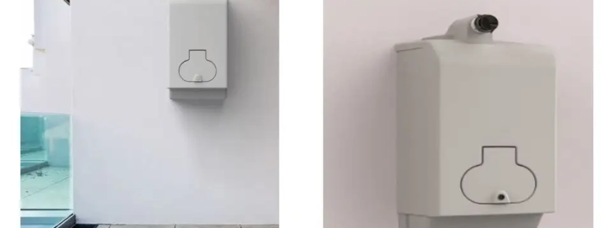 External gas water heater range in LPG propane or natural gas fired options from Flexiheat UK