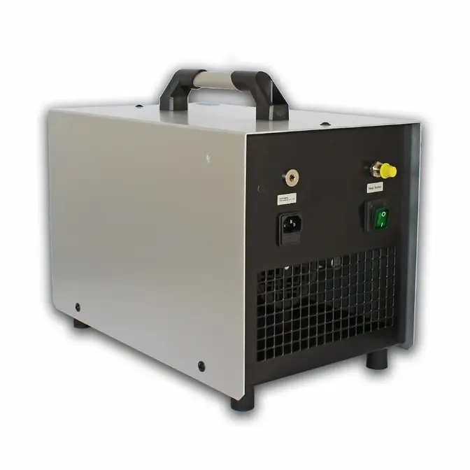 Whisper quiet air compressor for our waste and multi oil burners from Flexiheat UK