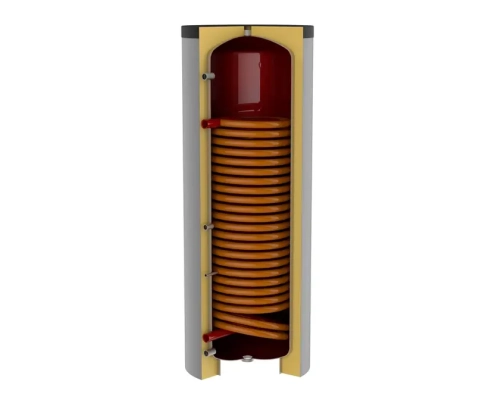 High recovery cylinder range with large heat exchanger coil - from 200 litres to 2000 litres, these rapid or quick recovery hot water cylinders have quick hot water heating recovery times and are ideal for large hot water heating systems from Flexiheat UK