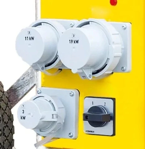 3kw ,11kw or 19kw mobile electric boilers electrical connections from Flexiheat UK