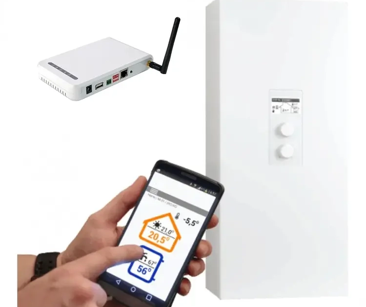 Smart app with Wi-Fi control of our electric boilers from Flexiheat UK