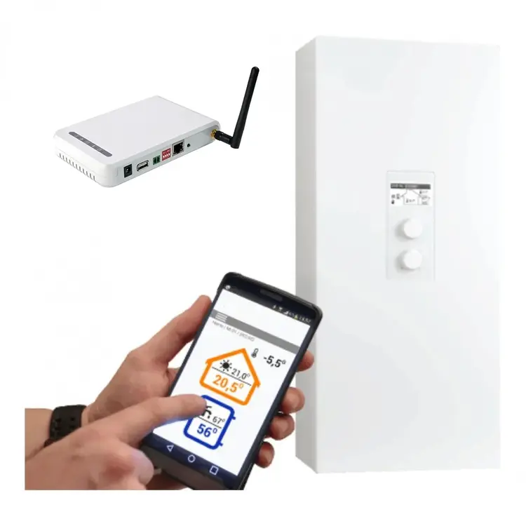 Smart app with Wi-Fi control of our electric boilers from Flexiheat UK