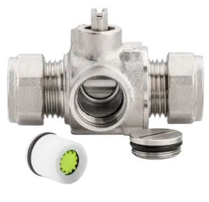 water flow restrictor valve with cartridge valve