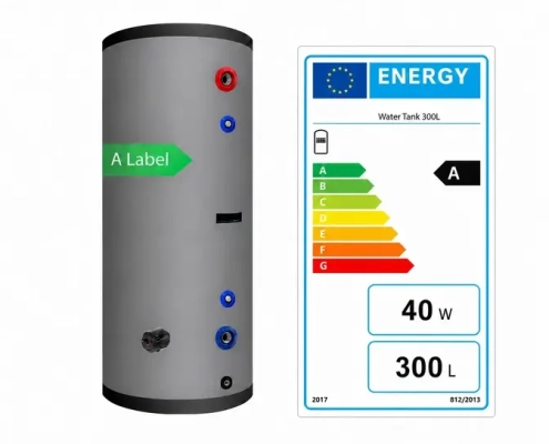 Indirect vented hot water cylinders in duplex stainless steel for open vented domestic hot water heating systems with immersion heater from Flexiheat UK