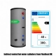 Indirect vented hot water cylinders in duplex stainless steel for open vented domestic hot water heating systems with immersion heater from Flexiheat UK