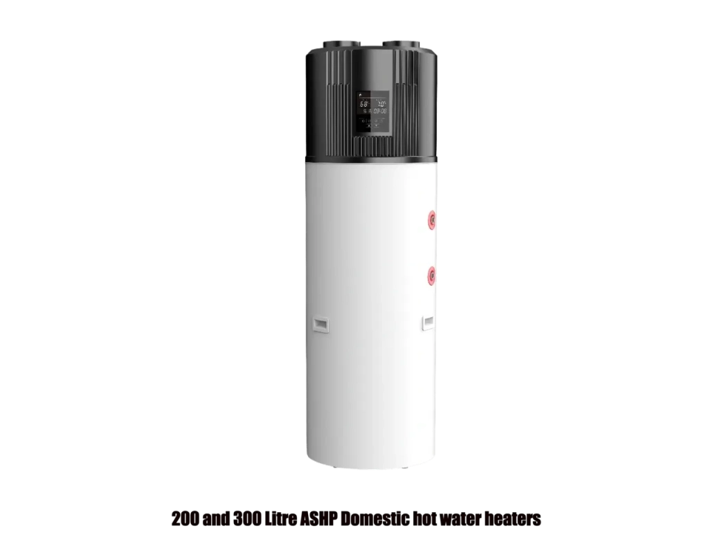 200 and 300 litre ashp domestic hot water heaters (Nettuno range) from Flexiheat UK
